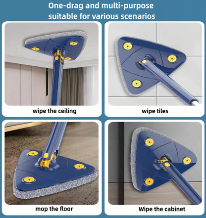Triangle 360 Cleaning Mop How to use MUlti-purpose